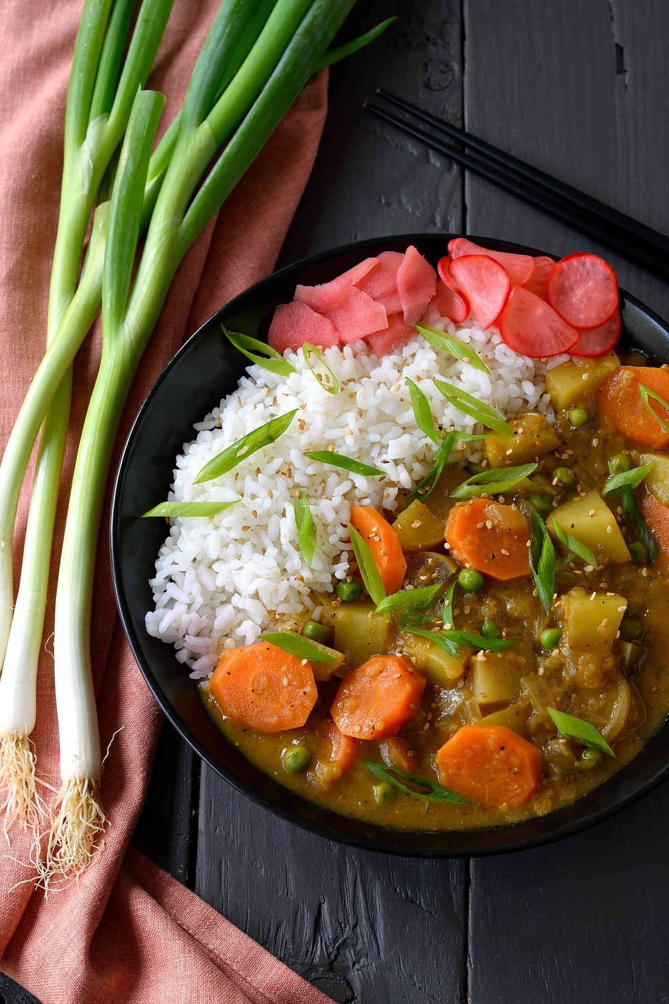 Vegan Japanese Curry | Cilantro and Citronella