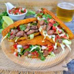 These vegan gorditas are full of fresh corn-y, street foody-y goodness. They look simple but will definitely fill you up! Great for lunch or dinner.