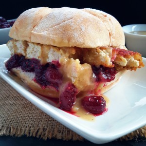 Leftover (Vegan) Turkey Sandwiches