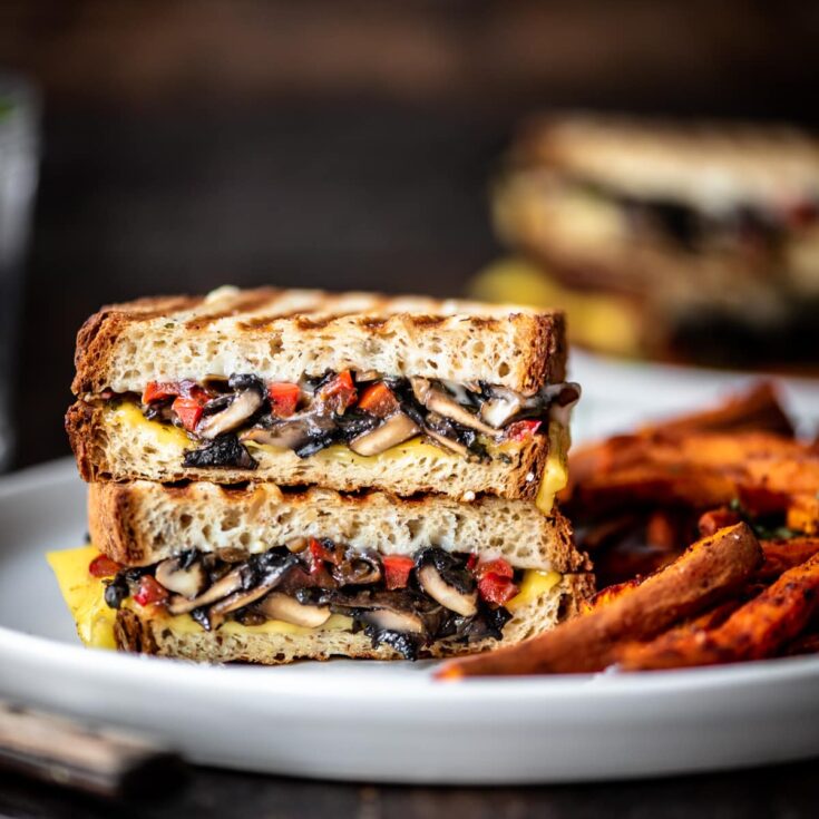 Image for Portobello Mushroom Panini (vegan & gluten-free)