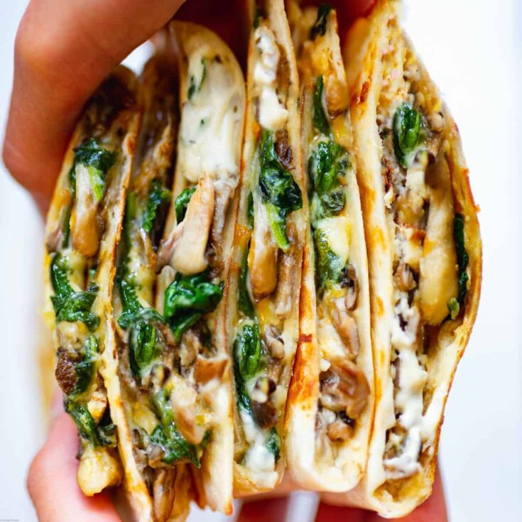 Image for Easy Cheesy Vegan Quesadillas