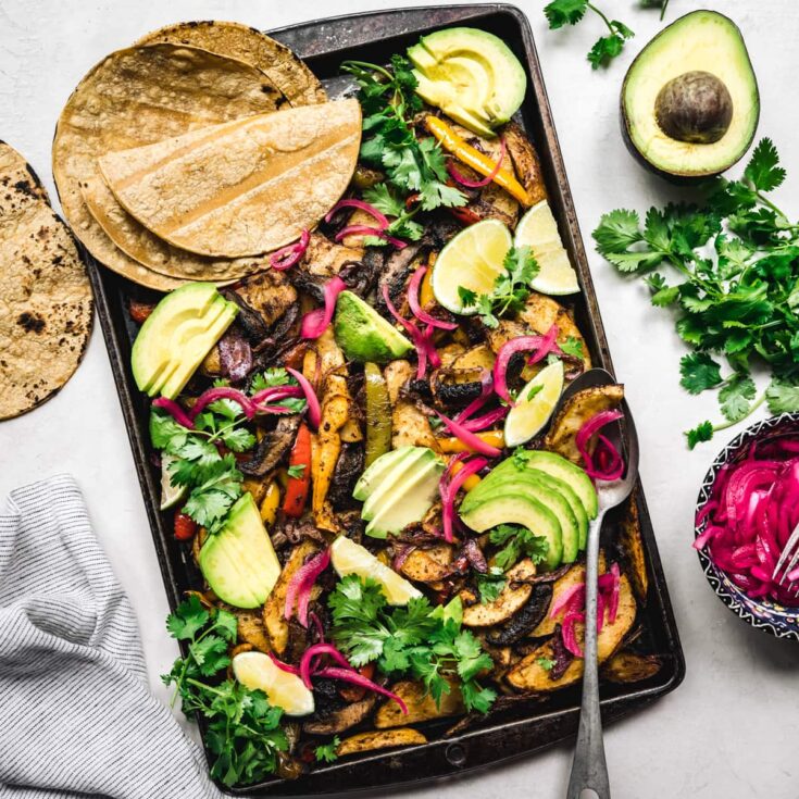 Image for Vegan Sheet Pan Fajitas
